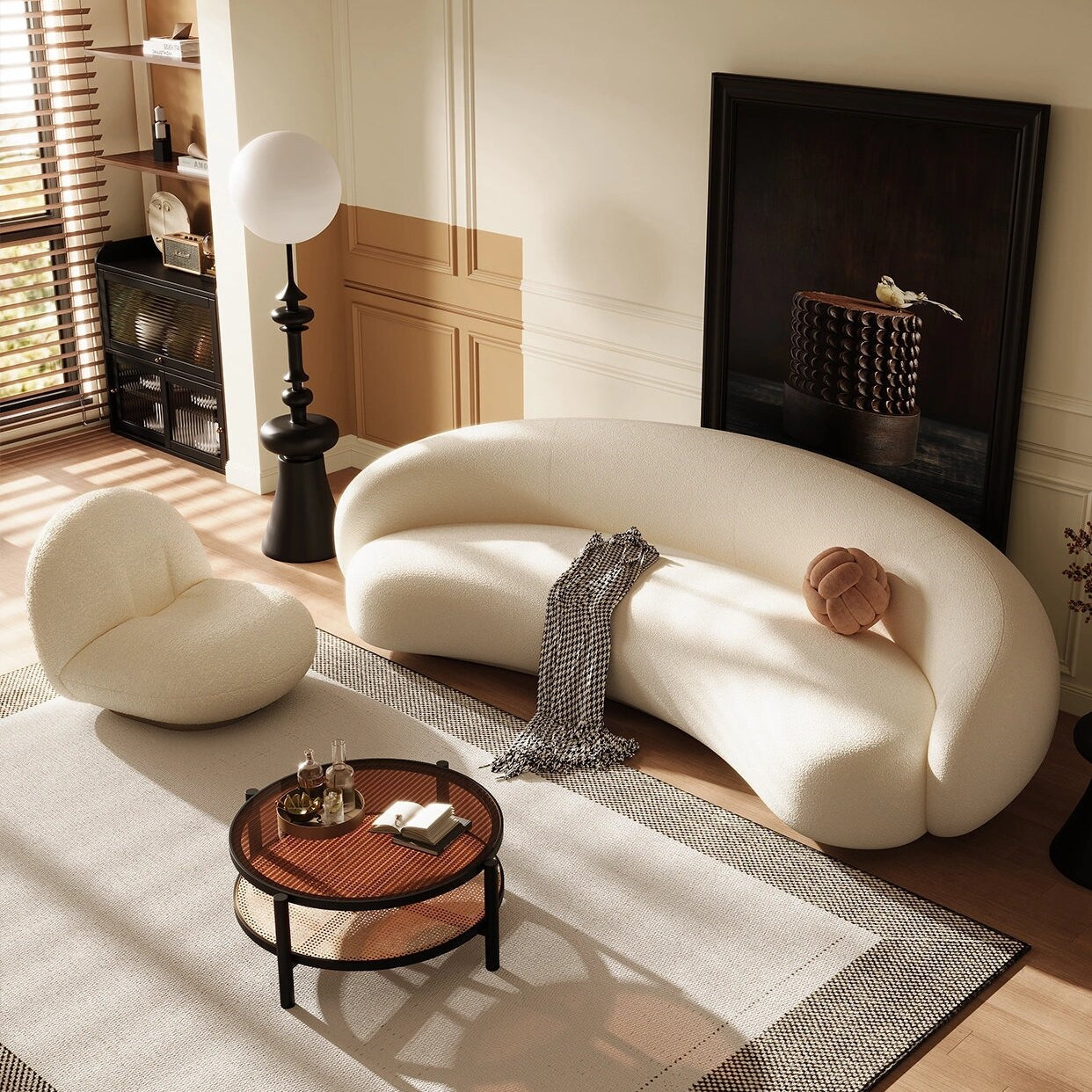 أريكة  بتصميم إيطالى حديث