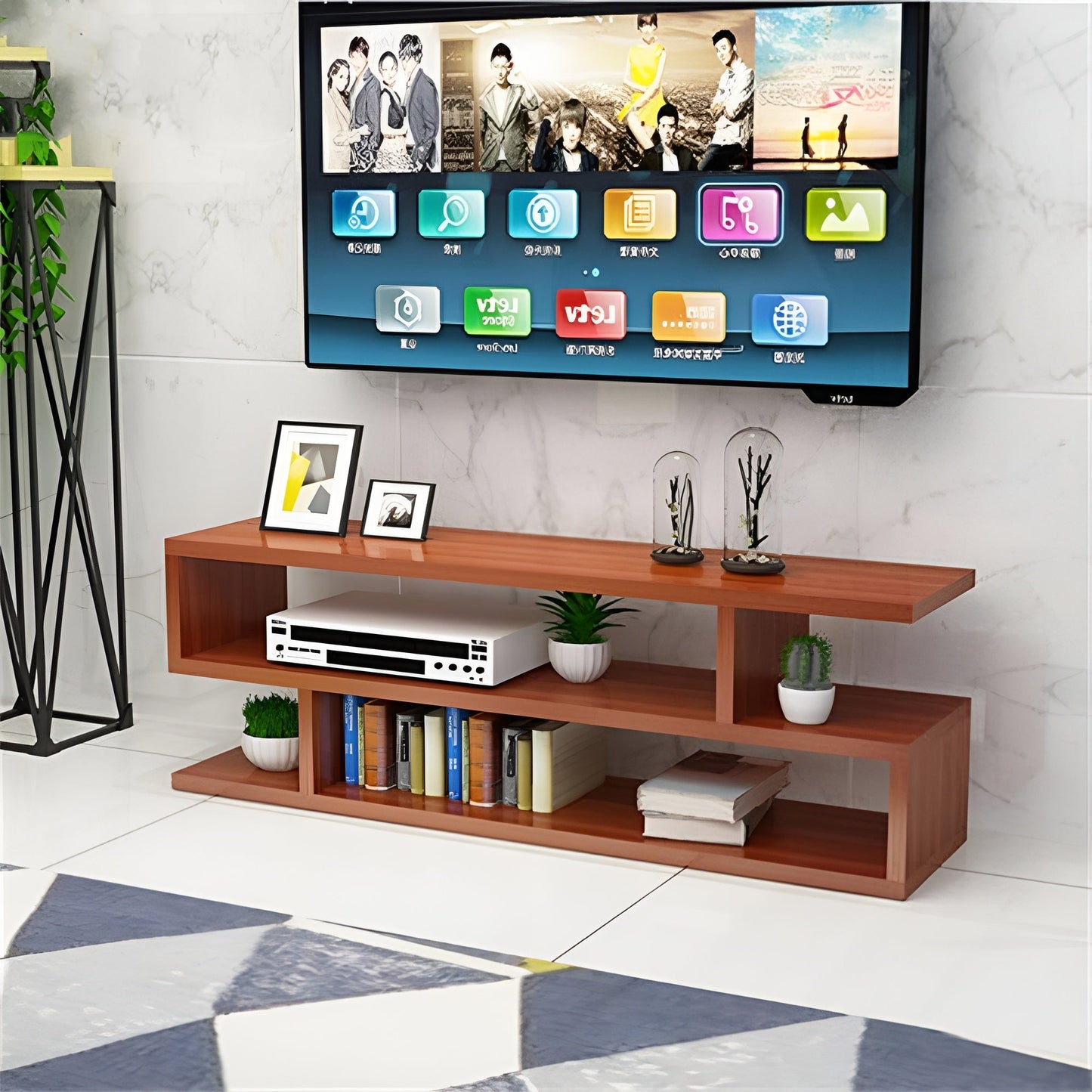 طاولة تلفاز بتصميم راقي بسيط